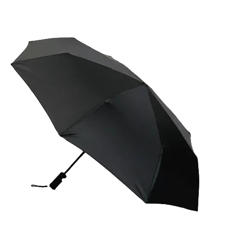 Černý automatický deštník