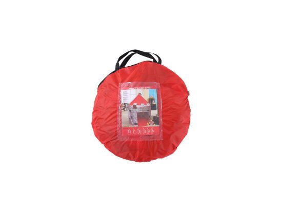 Dětský stan hrad 135 cm – skládací hrací stan, průměr 105 cm
