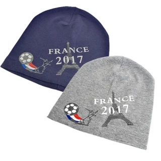 Dětská bavlněná čepice France 2017 – jarní/podzimní