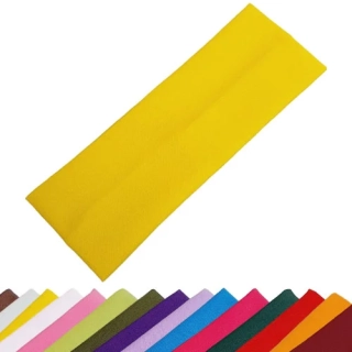 Látková elastická čelenka - 6,5cm