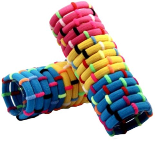 Elastická gumička do vlasů - 15ks
