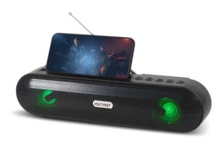 Bezdrátový Bluetooth reproduktor VNN-360S černý: 10W, ekvalizér, stojánek